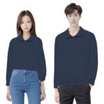 Unisex Quarter Zip Pullover - Navy