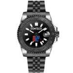 “BLACK KNIGHT” - Automatic GMT Watch-AM128M - BLACK