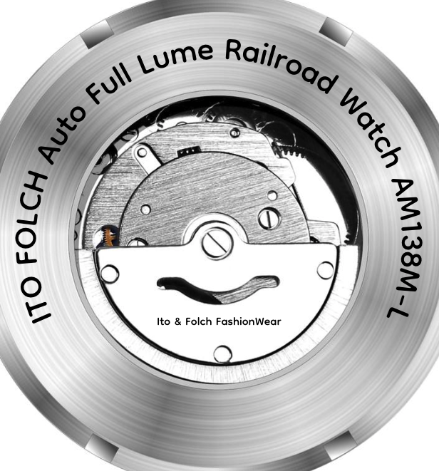 Automatic Full-Lume Railroad Watch-AM138M-L - Image 2