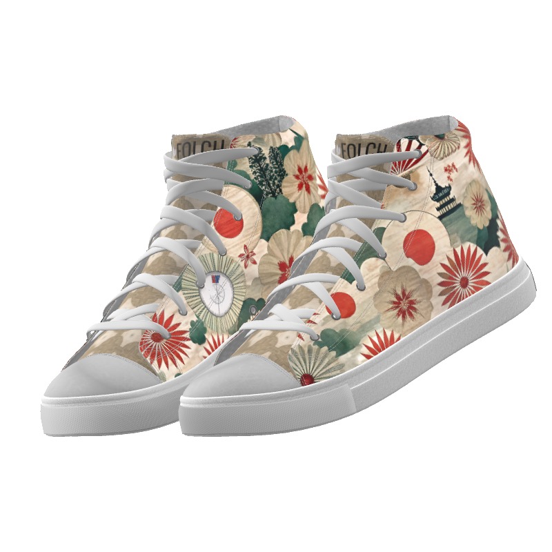 Men's Sneakers - "名誉 Kokoro no Kizuna" - Special Edition