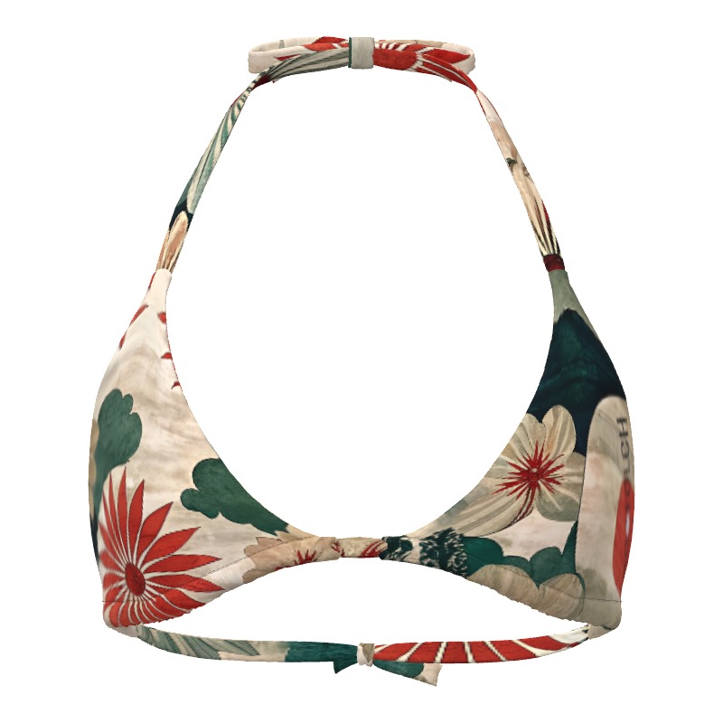 Padded String Bikini Top – “名誉 Kokoro no Kizuna” – Special Edition - Image 2