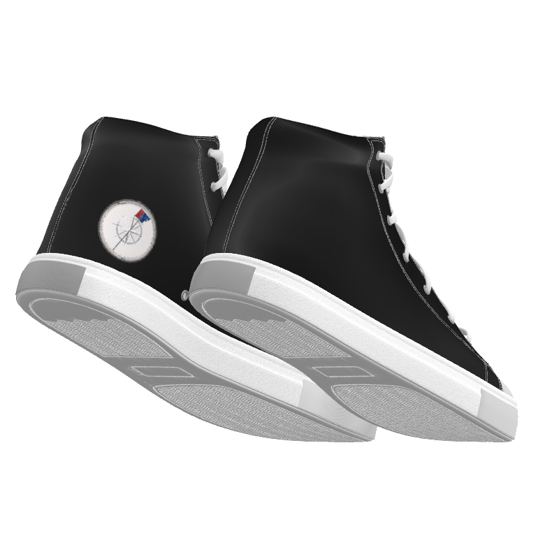 Men's Sneakers - Wear Your Story (Black) - Image 2