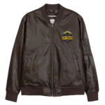 “Mountain Bison” - Vegan Leather Bomber Jacket