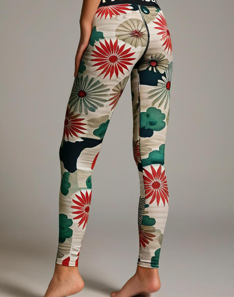 Yoga Leggings – “名誉 Kokoro no Kizuna” – Special Edition - Image 2